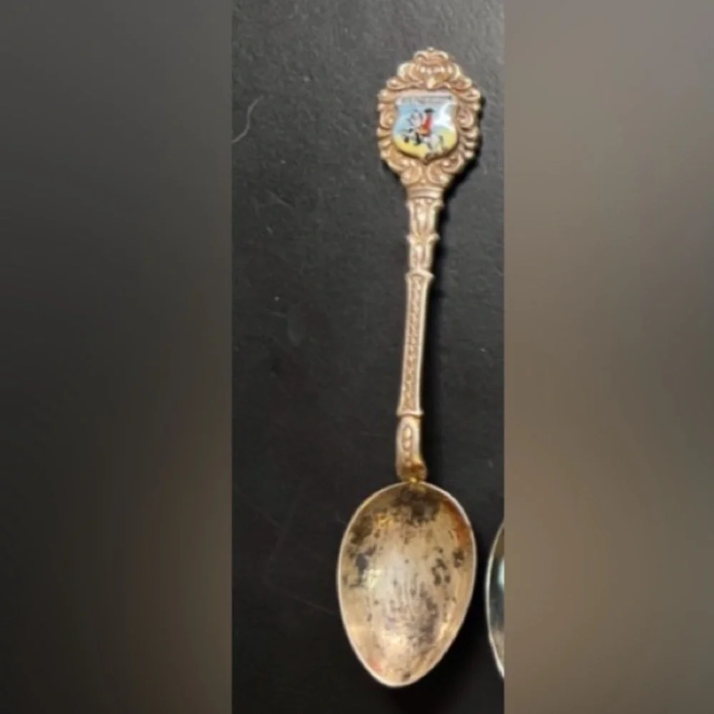 Souvenir Spoon- Vienna, Austria WIEN spanische reitschute Spanish Riding School